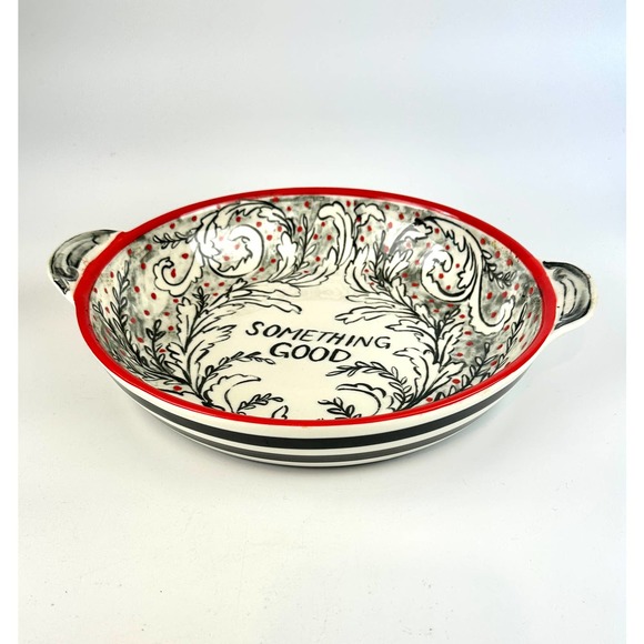 Anthropologie Molly Hatch Ovenware Something Good Baking Dish - Picture 4 of 10